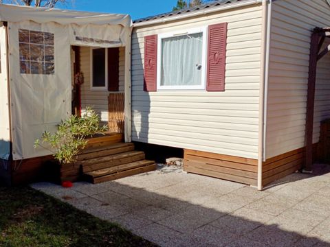 MOBILHOME 6 personnes - JF 64 -  3 CH - 40 M2 - CLIM - LV - 2 SDB - 2 WC