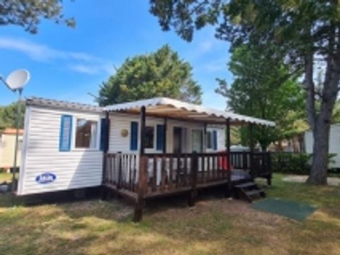 MOBILHOME 6 personnes - N°102 - 38m2 - 3ch- terrasse semi couverte 