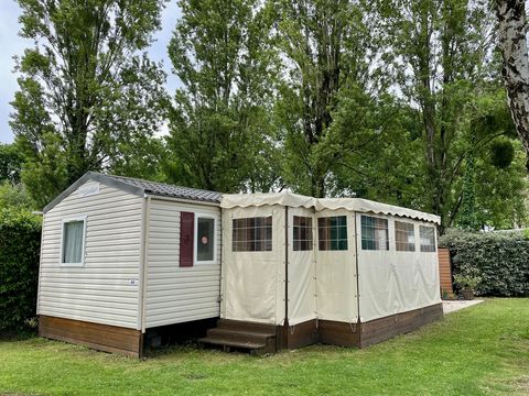 MOBILHOME 6 personnes - Mobil-home (JF 64) - 3 chambres - 2 salles de bain - Climatisation 6 pers