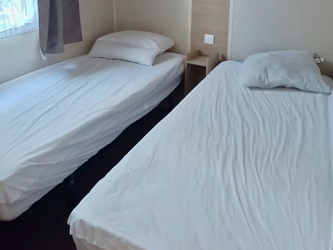 MOBILHOME 6 personnes - Mobil-home (JF 64) - 3 chambres - 2 salles de bain - Climatisation 6 pers