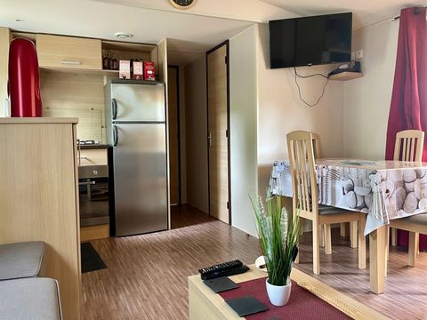 MOBILHOME 6 personnes - Mobil-home (JF 64) - 3 chambres - 2 salles de bain - Climatisation 6 pers