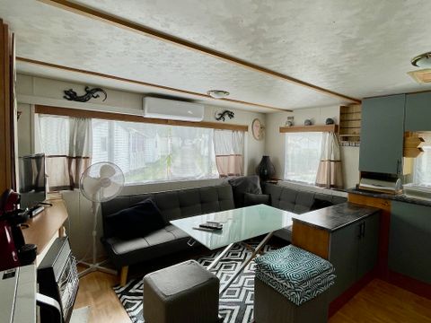 MOBILHOME 6 personnes - MOBILHOME (JF206) - 2 CHAMBRES, CLIM,  32 m2 + 16m2 de TERRASSE
