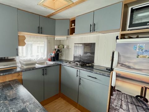 MOBILHOME 6 personnes - MOBILHOME (JF206) - 2 CHAMBRES, CLIM,  32 m2 + 16m2 de TERRASSE