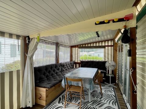 MOBILHOME 6 personnes - MOBILHOME (JF206) - 2 CHAMBRES, CLIM,  32 m2 + 16m2 de TERRASSE