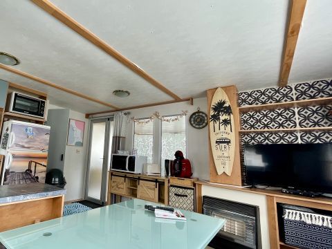 MOBILHOME 6 personnes - MOBILHOME (JF206) - 2 CHAMBRES, CLIM,  32 m2 + 16m2 de TERRASSE