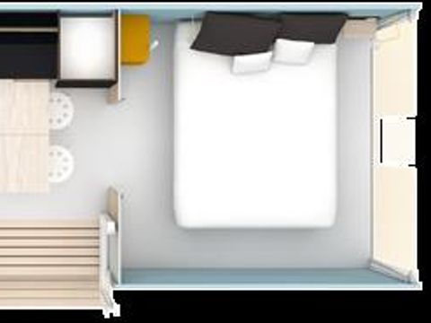 HÉBERGEMENT INSOLITE 4 personnes - Tente Confort 2 chambres