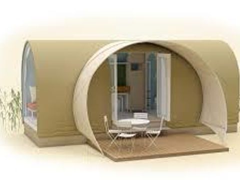 HÉBERGEMENT INSOLITE 4 personnes - Tente Confort 2 chambres