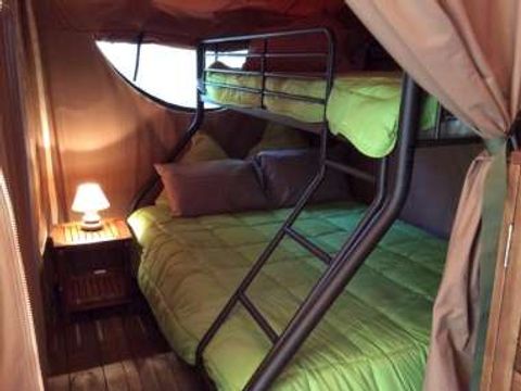 Tente en toile et en bois 4 personnes - Tente Lodge