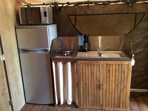 Tente en toile et en bois 4 personnes - Tente Lodge