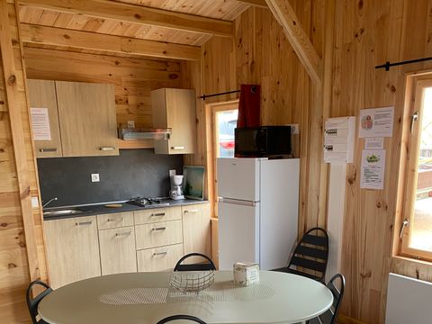 Chalet 5 personnes - Chalet forez- 33m² - 2 chambres