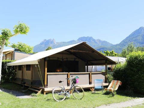 Tente en toile et en bois 5 personnes - Safari