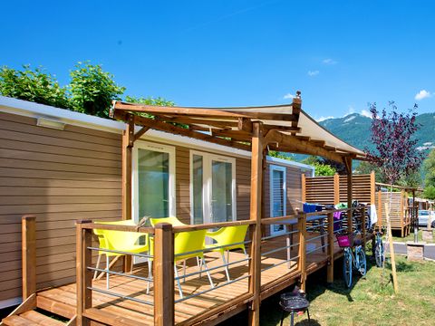 MOBILHOME 4 personnes - Confort 2 chambres avec climatisation