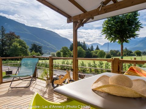 MOBILHOME 4 personnes - Confort 2 chambres avec climatisation