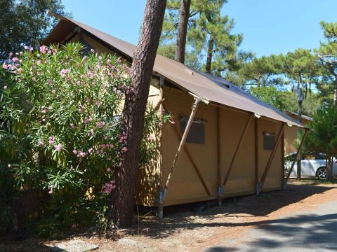 TENTE 6 personnes - Tente Lodge GLAMPING SAFARI BAHAMAS MEZZANINE 6