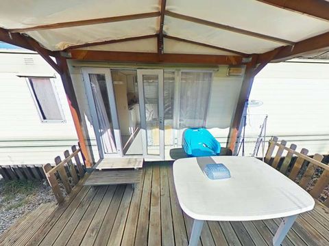 MOBILHOME 4 personnes - MH Caravelair 2000 23m2 -28