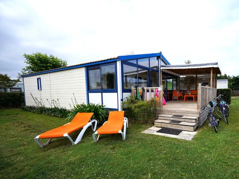 MOBILHOME 8 personnes - SUPER PREMIUM GRAND LARGE ,3ch, 6/8 pers.,climatisation