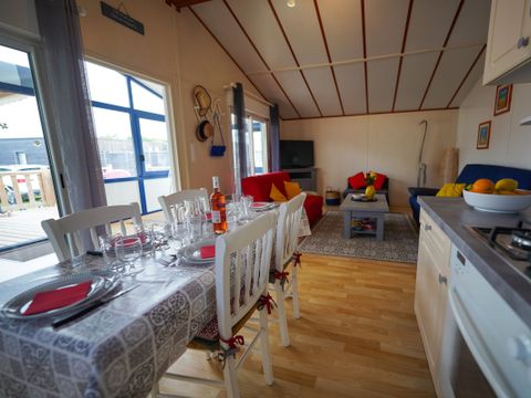 MOBILHOME 8 personnes - SUPER PREMIUM GRAND LARGE ,3ch, 6/8 pers.,climatisation