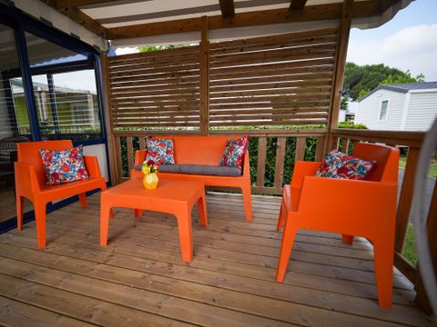 MOBILHOME 8 personnes - SUPER PREMIUM GRAND LARGE ,3ch, 6/8 pers.,climatisation