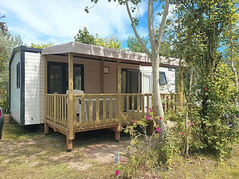 Mobilhome 4 personnes - Premium 2CH/4P.-TV + LV + Clim