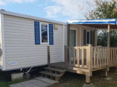 MOBILHOME 4 personnes - Mobil-Home Confort Large 3 Pièces 4 Personnes + TV