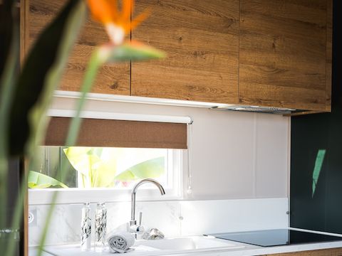 MOBILHOME 4 personnes - Luxe SPA climatisé - 2 chambres - 2 salles de bain - 2 WC (année 2025)