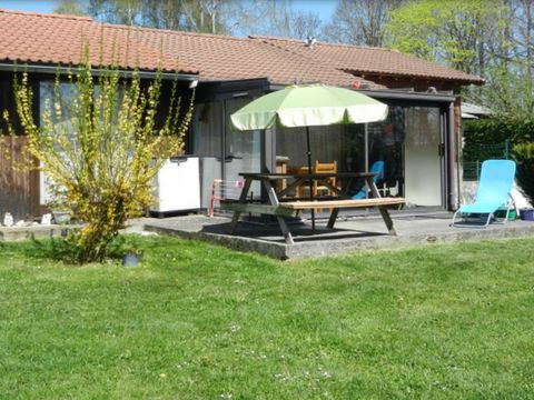 Chalet 6 personnes - Véranda - 1 chambre - +1 Mez.