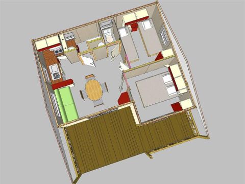 CHALET 4 personnes - Cannelle Confort