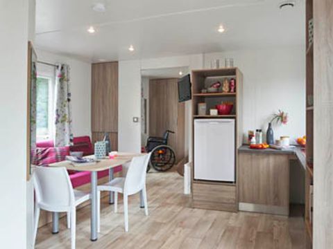 MOBILHOME 4 personnes - PMR (arrivée le dimanche)
