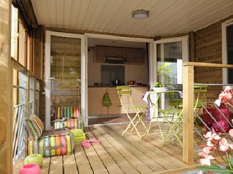 MOBILHOME 4 personnes - ATLANTIQUE PRENIUM + JACUZZI