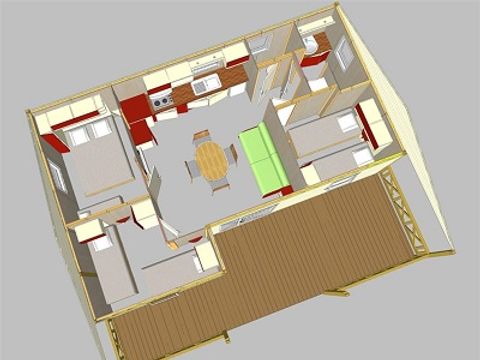 CHALET 6 personnes - Vanille confort