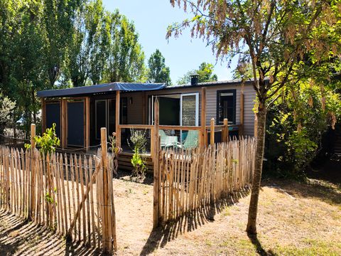 MOBILHOME 4 personnes - Coté jardin Emeraude 2CH 4PERS