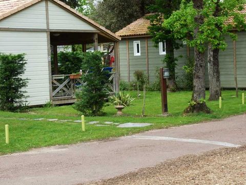 MOBILHOME 5 personnes - Chalet zen 2CH 5PERS
