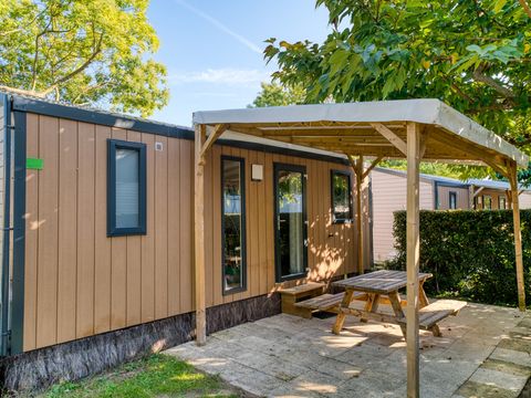 MOBILHOME 5 personnes - Family Auvent 5 personnes - 2 chambres