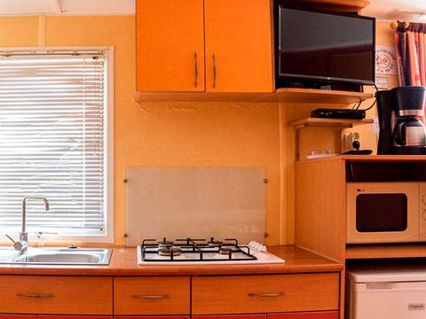 MOBILHOME 4 personnes - Retro Tonnelle 4 personnes - 2 chambres