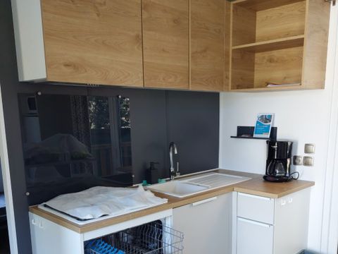 MOBILHOME 6 personnes - Contemporain Côté jardin 6 personnes - 3 chambres