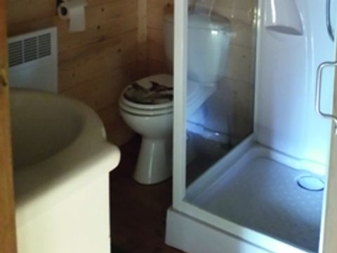 Tente en toile et en bois 6 personnes - Lodge 4 saisons