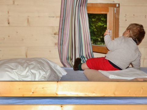 Tente en toile et en bois 6 personnes - Lodge 4 saisons