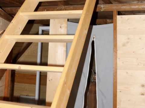 Tente en toile et en bois 6 personnes - Lodge 4 saisons