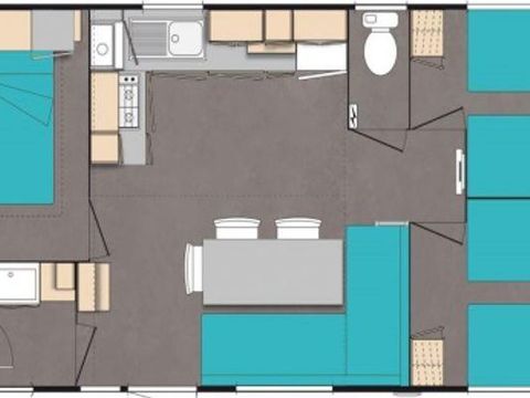 MOBILHOME 6 personnes - OHARA