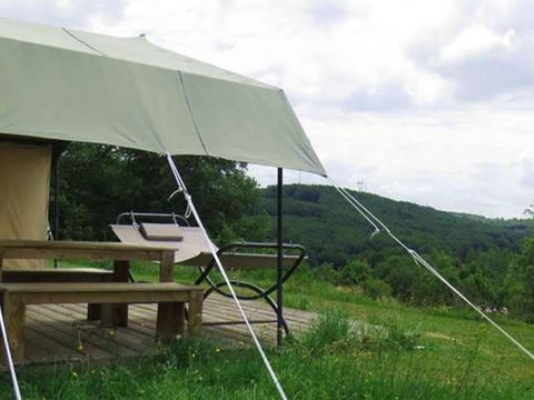 BUNGALOW TOILÉ 4 personnes - Safaritent Ensuite La Perle