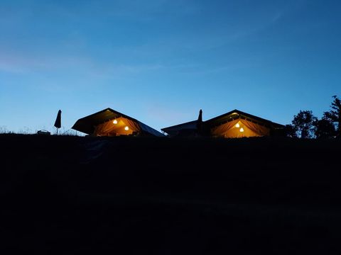 Bungalow toilé 4 personnes - Safaritent Ensuite La Perle