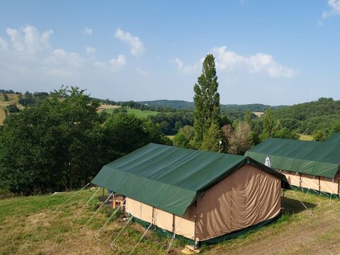 Bungalow toilé 4 personnes - Safaritent Ensuite La Perle