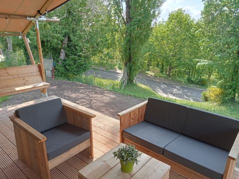 Tente en toile et en bois 5 personnes - TENTE SAFARI COLORADO