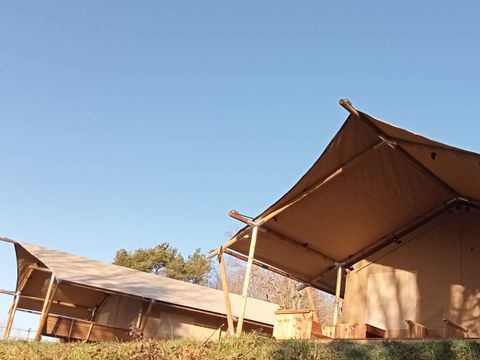 Tente en toile et en bois 5 personnes - TENTE SAFARI COLORADO