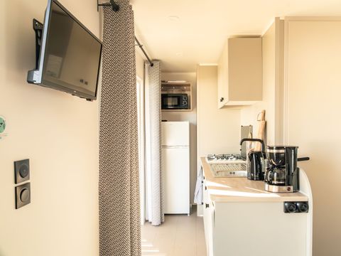 Mobilhome 4 personnes - Select TV LV Clim Plancha - 2 chambres - 4 personnes