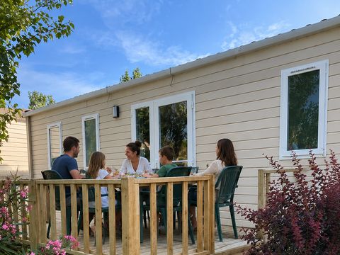 MOBILHOME 6 personnes - Cordélia Nouveauté (Vue sur mer en supplément 300€ à réservé avant l'arrivée)