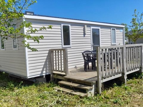 MOBILHOME 6 personnes -  Aqua 2 Chambres 4/6 Personnes Terrasse semi-couverte - Île aux trésors