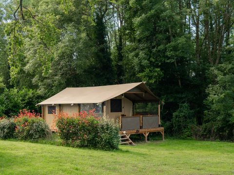 TENTE TOILE ET BOIS 5 personnes - Tente Ecolodge 4 personnes