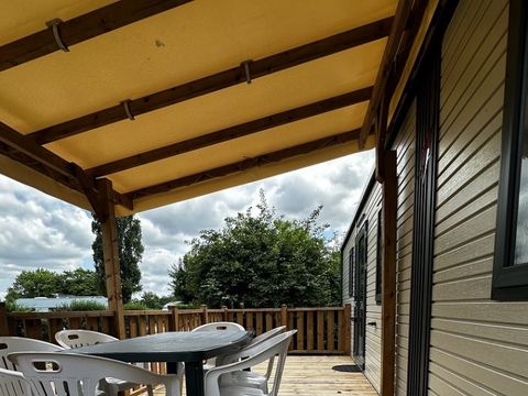 MOBILHOME 6 personnes - Mobil home Luxe 4/6 pers 2 ch 32 m²