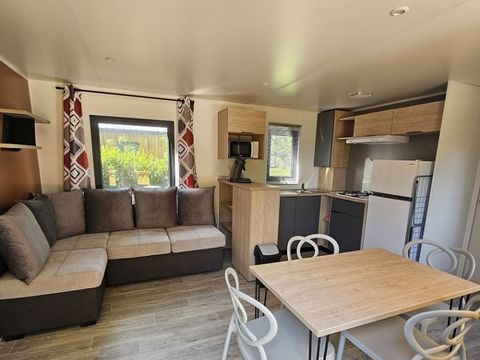 MOBILHOME 6 personnes - Mobil home Luxe 4/6 pers 2 ch 32 m²